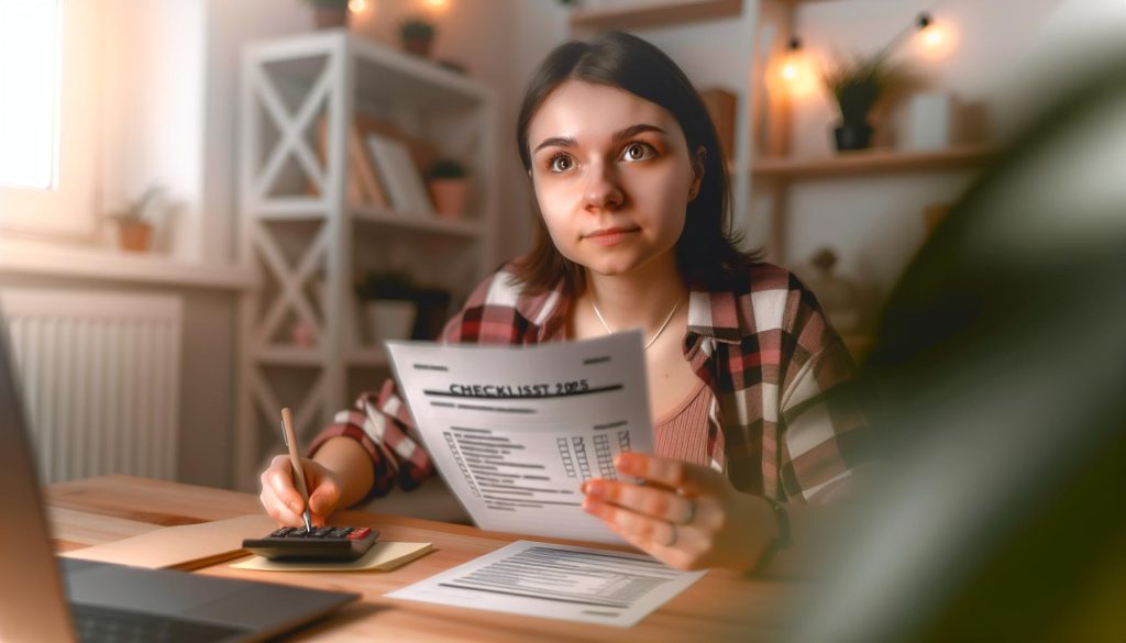 Co potřebuje student k daňovému přiznání: Checklist 2025