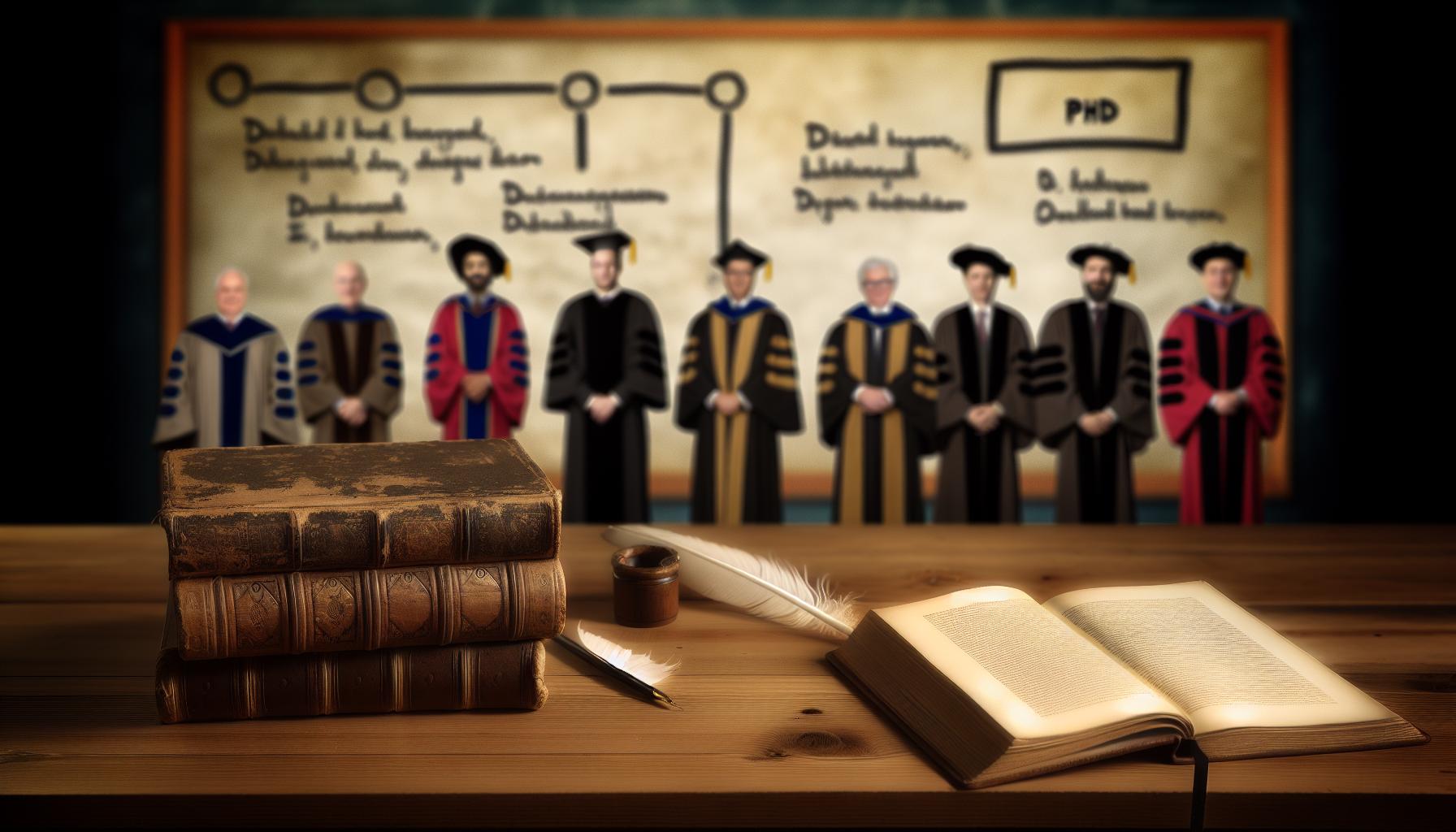 Historie a vývoj doktorského stupně PhD