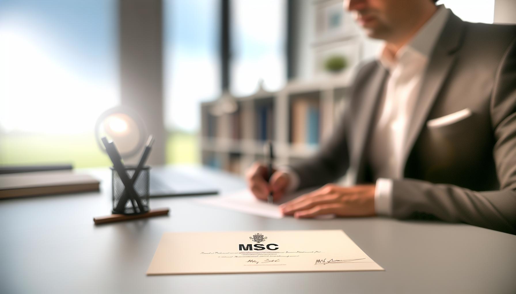 Titul MSc: Jak správně umístit za jménem