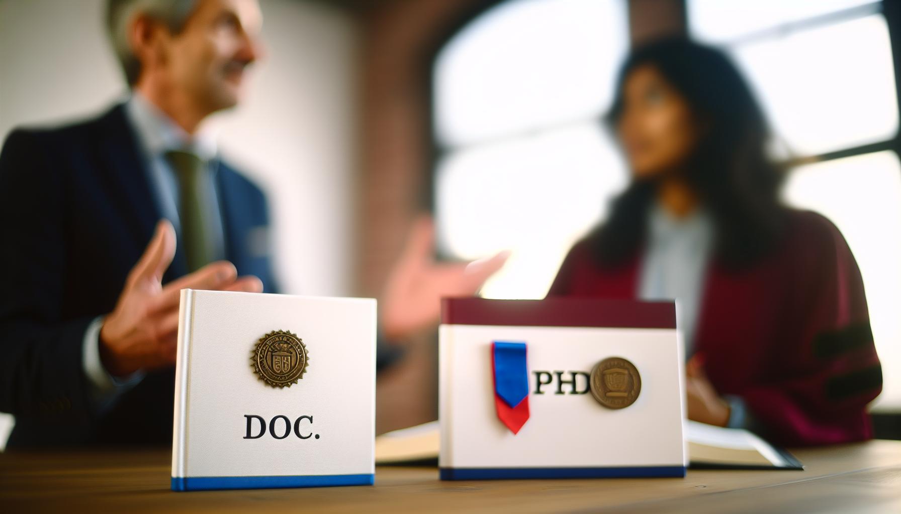 Rozdíly mezi tituly: Doc. a PhD