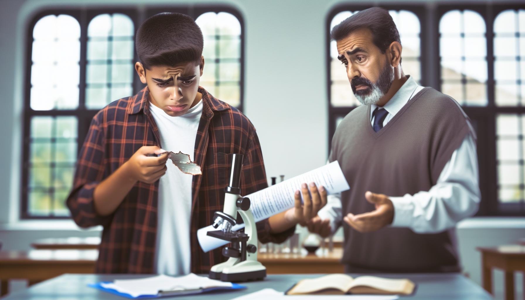 Co se stane když student pokazí mikroskop: Právní důsledky