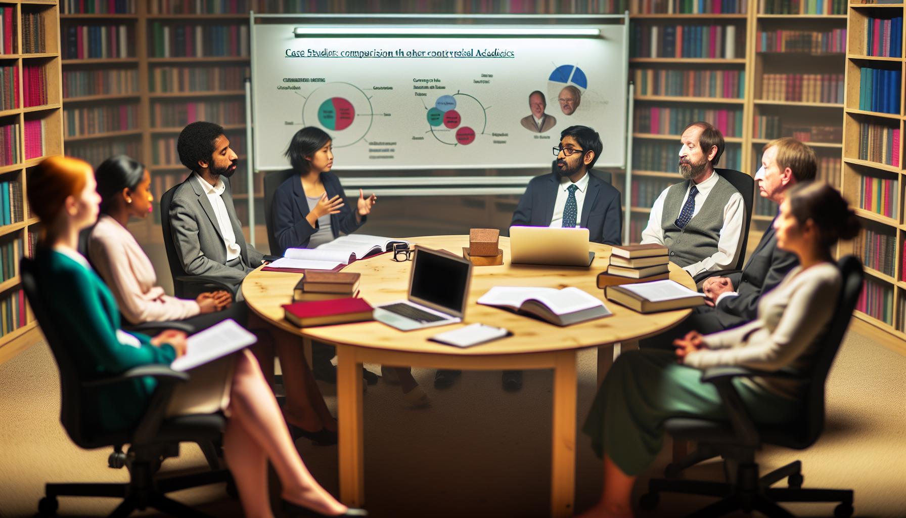 Případové studie: Porovnání s jinými kontroverzními akademiky