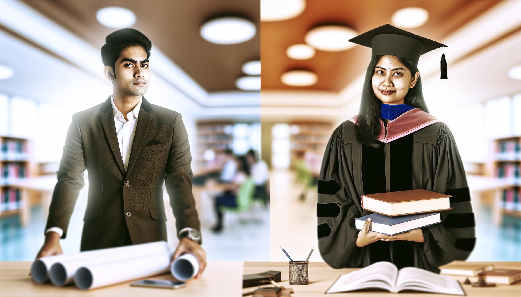 Rozdíl mezi inženýrským a doktorským titulem