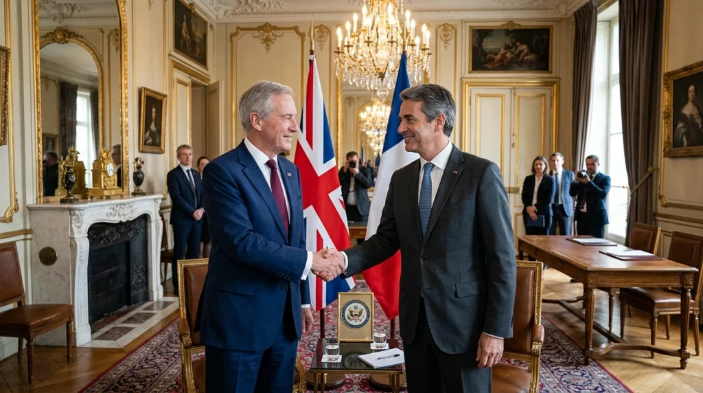 Diplomatické setkání na velvyslanectví a protokolární oslovení